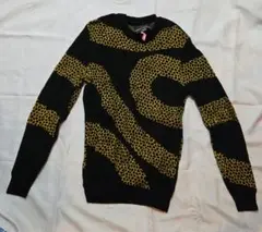 DOUBLE RAINBOUU ダブルレインボー 総柄ニット Mサイズ