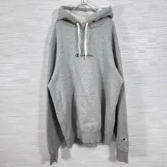 訳あり　Champion チャンピオン　グレー パーカー Lサイズ