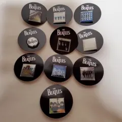 The Beatles ビートルズ　財布　ピンバッジ　缶バッジ THE BEATLES(ビートルズ)グッズ 5点 財布,ピンバッジ,リストバンド