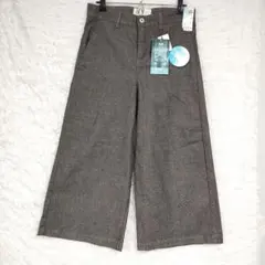 【シーセブンティーン】グレー ガウチョパンツ Sサイズ新品タグ付き