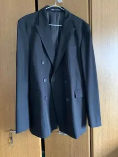 【美品】ZARA ダブルブレストジャケット　ブラック