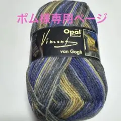 ポム様専用ページ オパール毛糸 VanGogh 5431 ✖️3玉