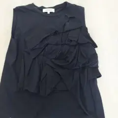エンフォルド　ノースリーブカットソー　デザイン　シャツ