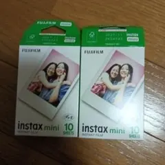 20枚 FUJIFILM instax mini
