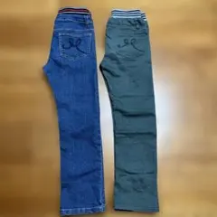 長ズボン　ボトムス　ジーンズ　130 男の子　まとめ売り