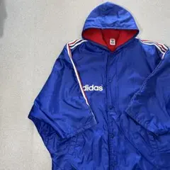 【adidas】 90s アディダス デサント ベンチコート ボア ロングのサムネイル