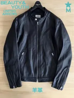 UNITED ARROWS BEAUTY&YOUTH レザー ジャケット M