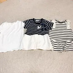 子供服 女の子 95cm キッズ ベビー服 夏服 キッズワンピース セット