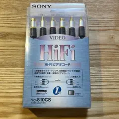 SONY Hi-Fiビデオコード YC-810CS 1.0m S端子のサムネイル
