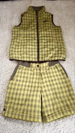 adda リバーシブル中綿ベスト ショートパンツ セットアップのサムネイル