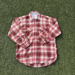 希少　90s HARVER SHARAY ネルシャツ　オンブレチェック