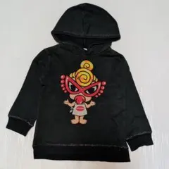 90★ヒステリックミニ★ミニちゃんプリント！パーカー付きトレーナー★