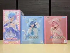 【未開封】リゼロ人気プライズフィギュア3点セット
