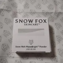スノーフォックス スノーメルト モイスチャー マットブライト パウダー