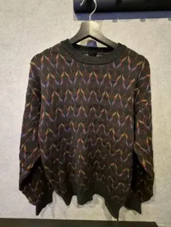 GENERRA COLLECTION 総柄ニット セーター M