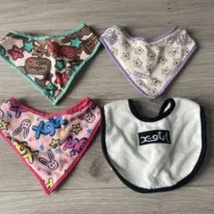 xgirl スタイ・よだれかけ 4枚セット