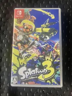 Splatoon 3 Nintendo Switch カセット ソフト