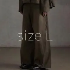 GRANCY ZipDesign CargoPants カーキ S - メルカリ