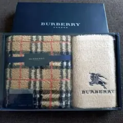 【新品未使用】BURBERRY ノバチェック フェイスタオル/ウォッシュタオルのサムネイル