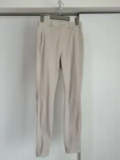 ユニクロHEATTECH ベージュ スキニーパンツ Mサイズ