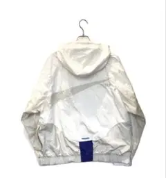 【美品】【送料込み】【M】NIKEビッグスウッシュウーブンナイロンジャケット