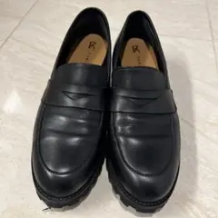 FABIO RUSCONI ブラックローファー 39 26cm