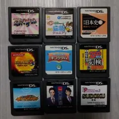 ニンテンドーDSソフト　9枚　まとめ売り