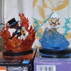 ワンピース ワールドコレクタブルフィギュア　Special ルフィ ニカ サボ