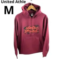 United Athle ユナイテッドアスレ 裏起毛 パーカー フーディ M