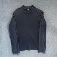 OLD UNQLO ユニクロ　00s ハイネック　ロンT 長袖　カットソー