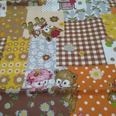 【期間限定お値下げ中】「Girly House」生地 KOKKA 110×104