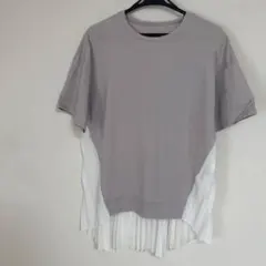 ARTISAN プリーツ切替 半袖Tシャツのサムネイル