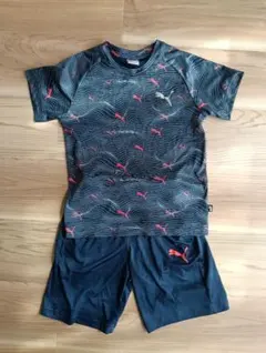 PUMA キッズ Tシャツ ハーフパンツ セット 130