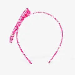 2025SS　Jacadi リバティ　ピンク　カチューシャ