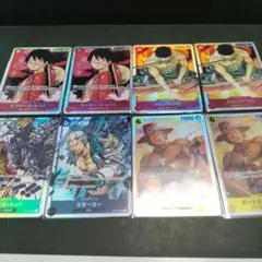 ONEPIECEカードゲーム　スタートデッキSR8枚
