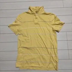 Banana Republic ポロシャツ イエロー ボーダー M