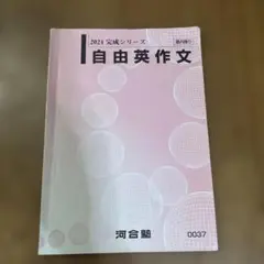 河合塾　直前講習　自由英作文徹底指導　担当講師　木原史 河合塾 直前講習 自由英作文徹底指導 担当講師 木原史 - メルカリ