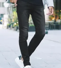 新品　roshell　ロシェル　スーパー ストレッチスキニー デニムパンツ　M