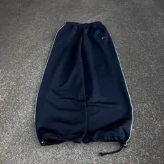 希少 00s nike 極太 wide nylon pants y2k teck - メルカリ