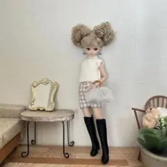 リカちゃん服 人形 洋服 ハンドメイド 2500★PD リカちゃん人形のお洋服*ハンドメイドドール服* その他人形 つながれ