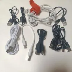 USBケーブル10セット（Type-c 8本,Type-B,ライトニング）