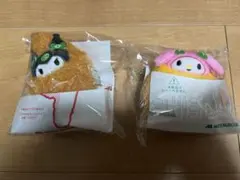 サンリオ マイメロディ クロミ モスバーガー コラボ マスコット セット