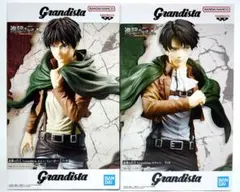 【まとめ割】進撃の巨人 Grandista エレン リヴァイ フィギュア２セット
