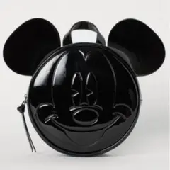 H&Mミッキーマウス ブラック バッグ