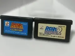 【ゲームボーイアドバンス】レイヴRAVE 光と闇の大決戦1.2セット