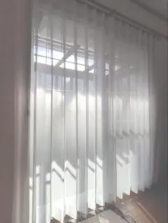 KAWASHIMA SELKON ホワイト レースカーテン