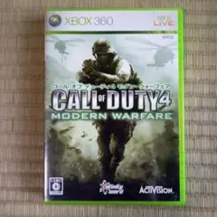 XBOX360ソフト　コールオブデューティ4 モダン・ウォーフェア