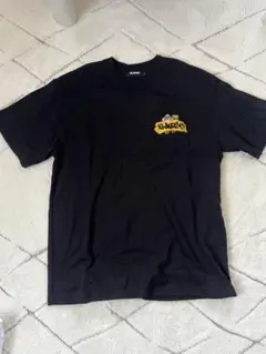 XLARGE 黒 Tシャツ ロゴ刺繍