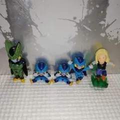 ドラゴンボールz 初代 ミニミニフィギュア 5体