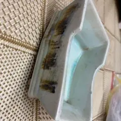 水盤 変形水盤 阿久良 35×24cm 涼しげ花器 生け花 華道 高台 - メルカリ